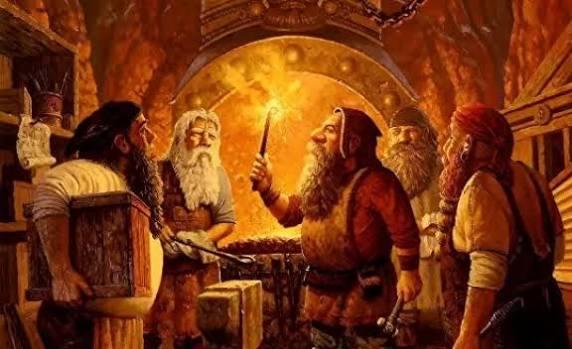 The Sons of Ivaldi at their forge