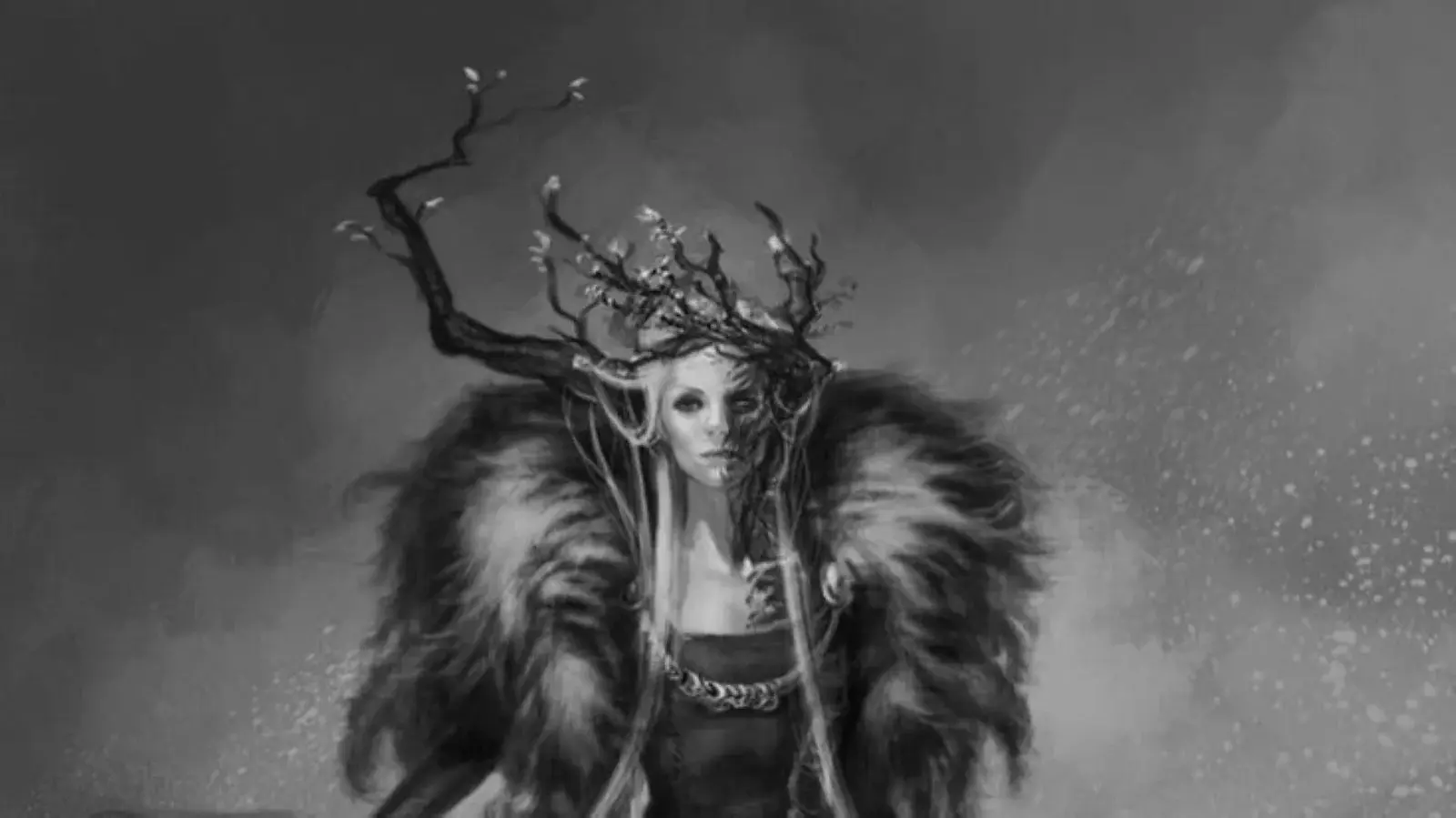 Hel, ruler of the dead in Norse mythology