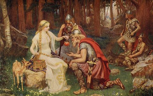 Idun, the Norse goddess of youth