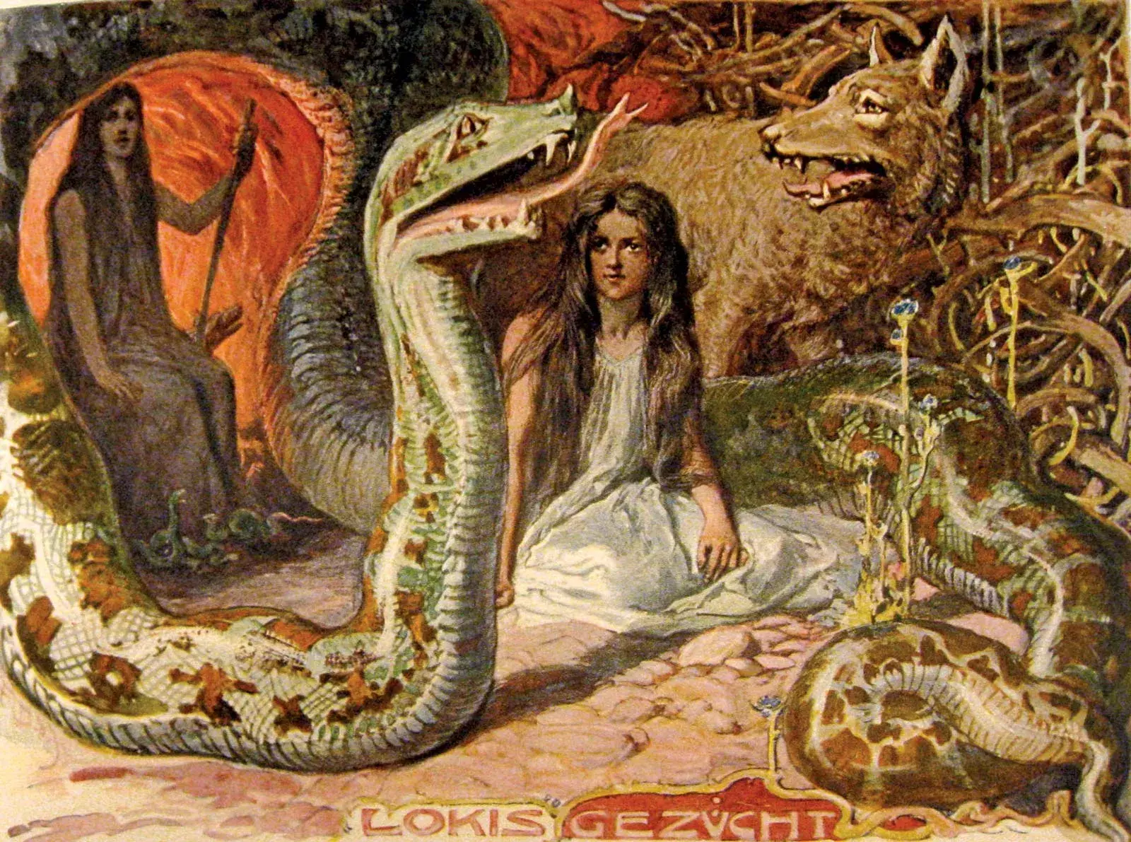 Ragnarök, the final battle of Norse mythology